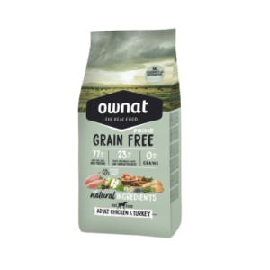 Ownat Prime grain free adulte chicken turkey