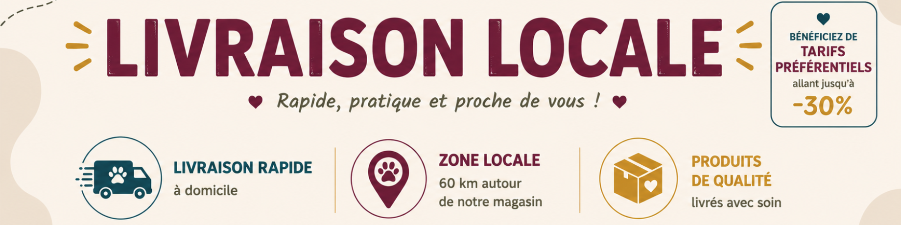 Livraison locale amok